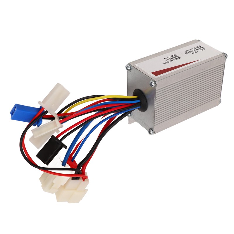 12V 250W Brushed Motor Controller Aluminum Alloy Electric Bike Controller