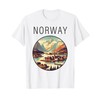 Norway scenery Art Deco T-Shirt