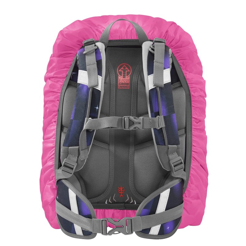 Step by Step Rain/Safety Cover Reflective Pink Fits All School
