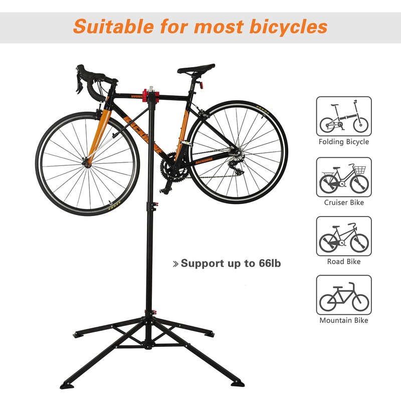 UNISKY Bike Repair Stand for Maintenance Height Adjustable Rack with