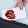 'Red Lips Tongue Out' Pill Box with Tablet Splitter (PI00034308)