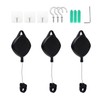 VR Cable Management, 3pcs Retractable Ceiling Suspensio-n VR Cable Hook