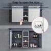6 Pcs Mini Latch, Touch Release Catch Latch, Metal Automatic