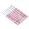 8Pcs Crochet Hook Set, Ergonomic Soft Grip Crochet Handles Yarn