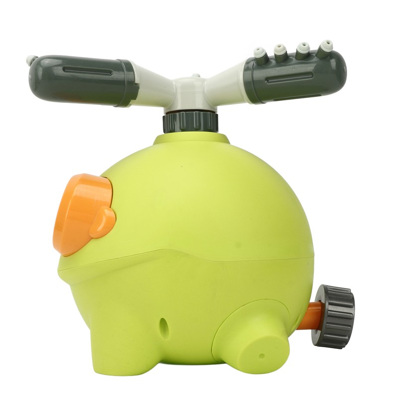 Kids Water Spray Sprinkler Rotatable Cute Frog Shape Outdoor Water