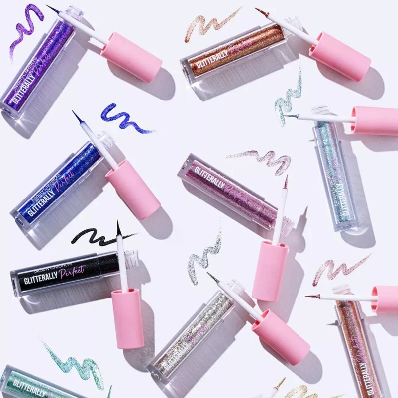 Beauty Creations Set Delineadores De Ojos Líquido Glitterally Perfect Bundles