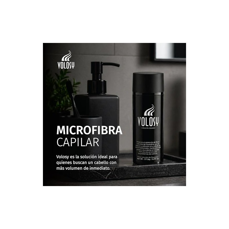 VOLOSY - Microfibras Capilares de Queratina Unisex | Densificador Capilar