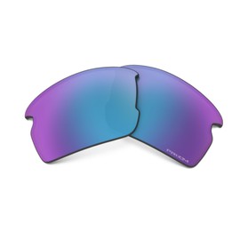 Oakley Original Flak 2.0 OO9295 PRIZM Sapphire Iridium Polarized Replacement Lenses For Men For Women + BUNDLE with Designer iWear Care Kit