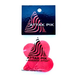 Acoustik Attak Guitar Pick – Percussive 12-String Effect, Enhanced Clarity, Ideal for Acoustic & Electric Guitars (10 Pack)