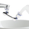 VewePata 360° Rotating Tap Attachment with Water-Saving Function and 2