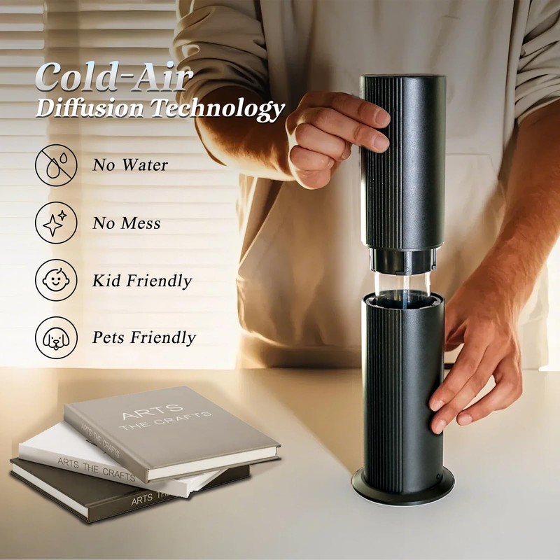 Waterless Essential Oil Diffuser for Home and Commercial Use up