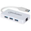 Manhattan 507578 Tarjeta Red GB USB V3.0 + Hub 3