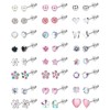 Kakonia 24 Pairs Hypoallergenic Screw Back Earrings For Women Girls