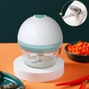 Electric Mini Garlic Chopper Masher Meat Grinder Food Processor Kitchen