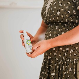 ATTITUDE Hand Sanitizer Spray for Adults and Kids, EWG Verified, Kills Bacteria and Germs, Vegan and Cruelty-Free, Lemon Leaves, 3.38 Fl Oz (Spray Bottle)