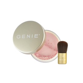 GENIE NUTRATANICALS Antioxidant Foundation Medium, 8 gm & Small Kabuki Brush
