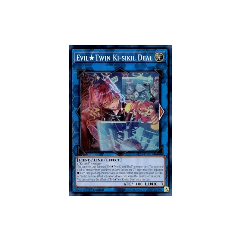 EvilTwin Ki-sikil Deal - ALIN-EN052 - Super Rare - 1st