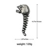 Skull Head Bottle Opener,Durable Stainless Steel Halloween Gifts, Ergonomic Spine