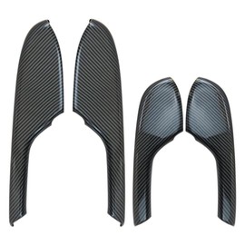 New DEARCOOL 4Pcs Door Armrest Interior Panel Trim Cover Carbon Fiber Pattern for 2016 Honda Civic LX Sedan 4-Door 2.0L 1996CC 122Cu. In. l4 GAS DOHC Naturally Aspirated
