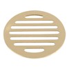 Square Floor Drain Bathroom Shower Waste Grate Brass Constructed Strainer