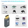 Twozoh 8K HDMI Extension Adapter (2-Pack), HDMI 2.1 Male to