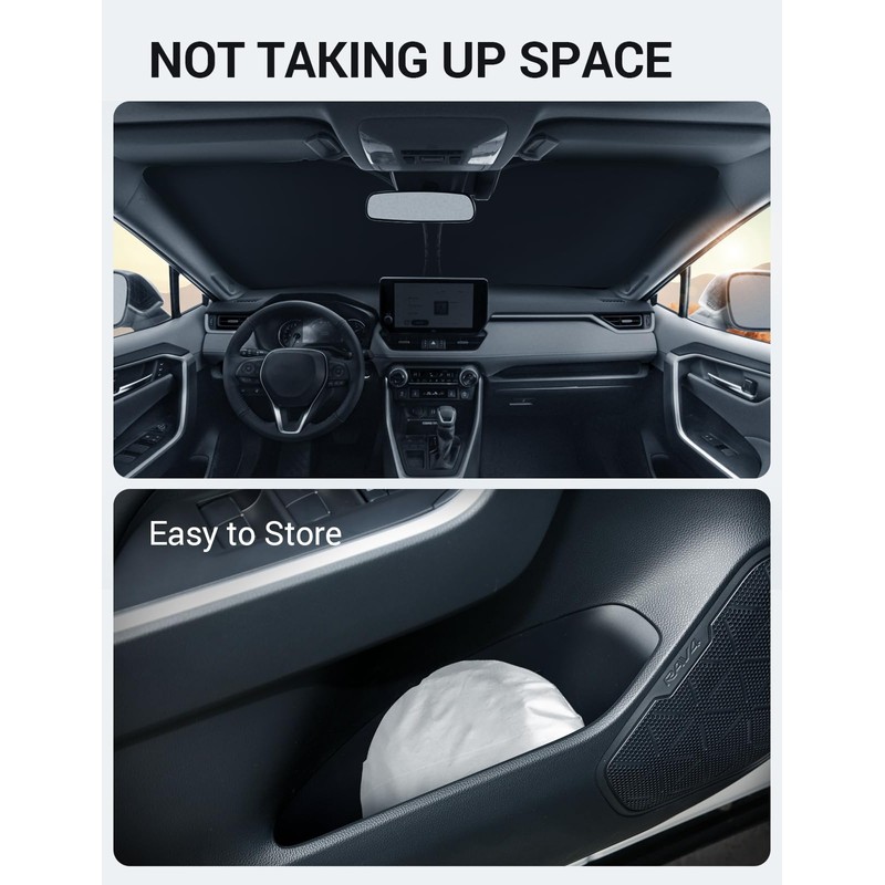 Proadsy 2025 Upgrade Windshield Sun Shade Custom Fit CX-90 2024-2025