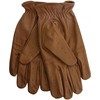 German Wear, Men's Driving Driving Leather Gloves, caramel