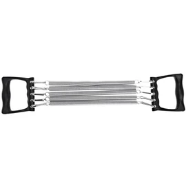 KOMODO Chest Expander Upper Body Puller 5 Resistance Steel Springs Stretcher Gym Strength Adjustable Training Pull