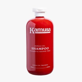 Kamusa Shampoo Libre de Sulfatos y Parabenos | Reparación e Hidratación para Cabello Dañado Anti Frizz | Marula Oil Treatment | 500ml
