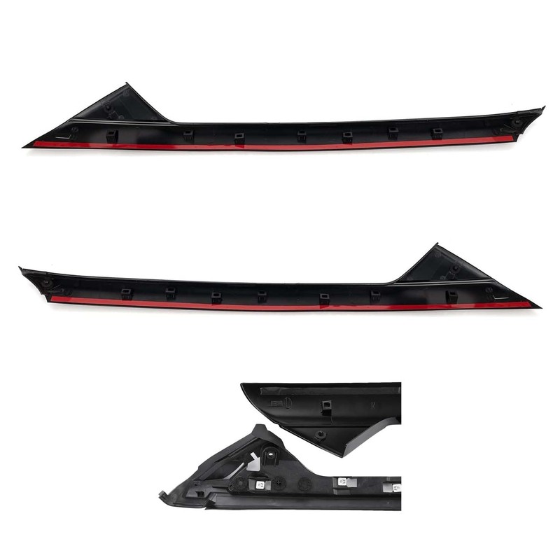 11-19 Explorer Windshield Outer Trim Pillar Front Molding Right+Left Replacement