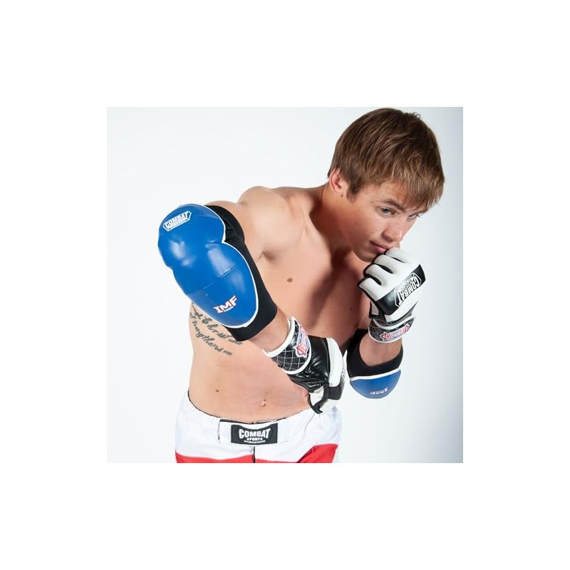 Combat Sports EP01 Regular Elbow Support, Unisex Adults, Blue-Black