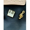 Music Treble Clef / Treble Clef Brooch Pin, Metal