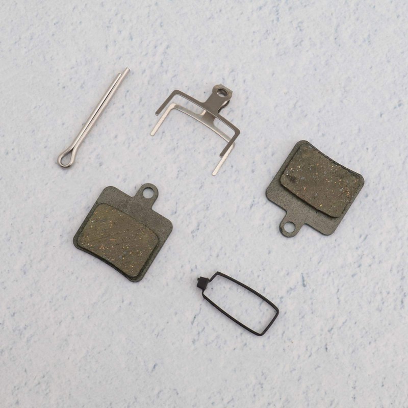 OTOTEC 2 Pairs Resin Semi Metallic Bicycle Disc Brake Pads
