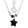 2 Pcs Y2k Accessories Y2k Star Necklace Swirl Necklace Grunge