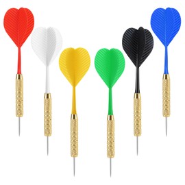 Accmor 12 Pack Steel Tip Darts, 18 Grams Metal Tip Dart Set, Darts Metal Tip Set, Metal Darts for Dartboard