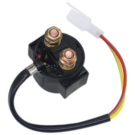 Amavoler Starter Solenoid Relay 12V Aftermarket Parts Fit for 4-Stroke GY6 50cc 125cc 150cc 250cc Scooter Moped ATV Dirt Pit Bike 4 Wheel Motorcycle.