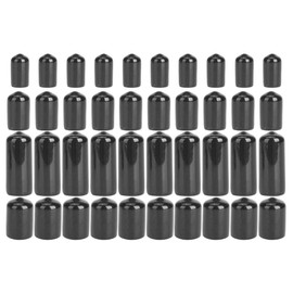 Alomejor Pool Cue Cap Pack of 10 Billiard Pool Snooker Stick Cue Tip Protectors Wrap Case, 10mm
