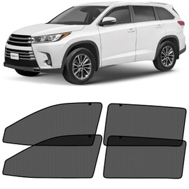 CLIM ART Magnetic Car Window Sunshade for Mitsubishi Outlander 2022-2025, Side Glass Covers Screen, Block Sun Rays Curtains, Window Shield Sun Shade for Baby in Cars, Camping Accessories - MS0140