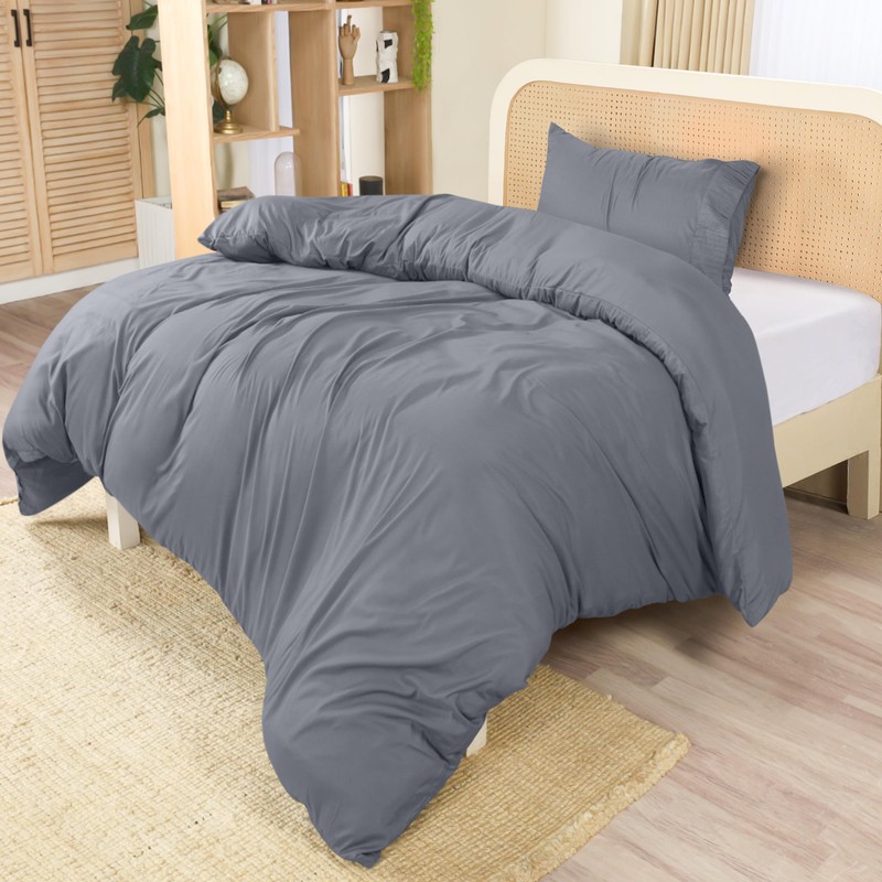 Utopia Bedding Single Duvet Cover Set – Duvet Cover with