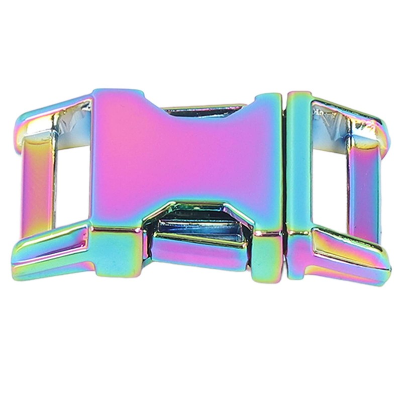 4Pcs Side Release Buckle 25x47mm Metal Buckles Side Release Clasp