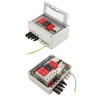 VOU 600V Solar DC PV Combiner Box,2 String with Lightning