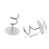 50 Pack Twist Pins with Clear Heads, Bedskirt Pins for