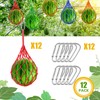 12 Pack Melon Hammocks Cradles, Melon Hammock Mesh Bags for