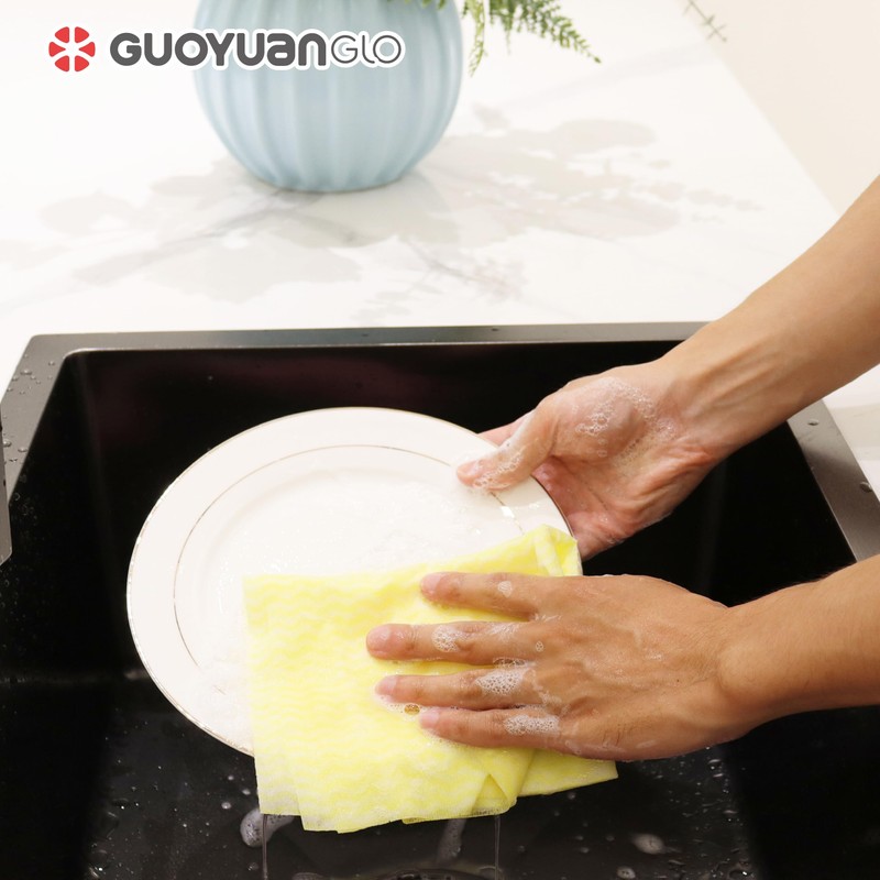 GUOYUANGLO Reusable Cloths Disposable Cleaning Towels for Kitchen Reusable Cleaning