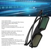 DLP 3D Glasses HD Lens 1080P Active Shutter Glasses, Wearable