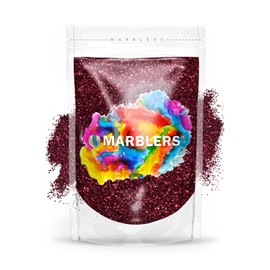 MARBLERS Twinkle Glitter [Sangria] 3oz (85g) | Fine | Non-Toxic, Vegan, Cruelty-Free | Face, Body, Eyeshadow, Hair, Festival, Party Makeup | Nail Art, Polish | Resin, Tumbler, Slime, Craft