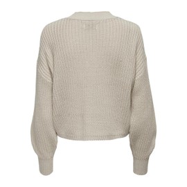 ONLY Women's Structured Cardigan, Pumice Stone