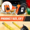Copkim 50 Pieces Tape Measure Retractable and Easy Read with