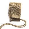 s.dekoda Cord 10 m x 6 mm Gold Lurex Twist