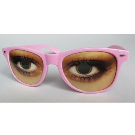 WeyesEyes.com "USA Brown" - Unique Novelty Fun Glasses with Eyes from WeyesEyes.com